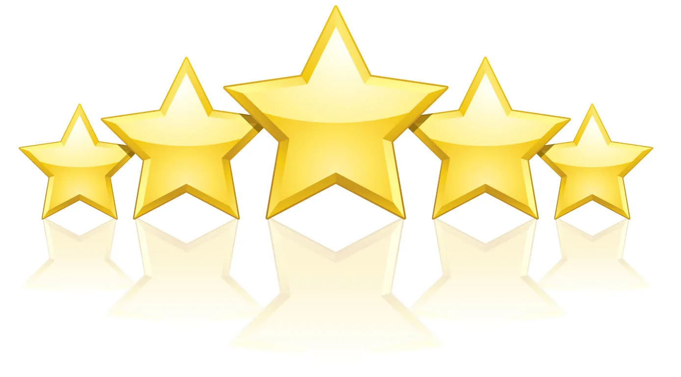 5 Star Rating